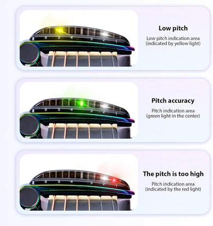 Rechargeable Capo Tuner